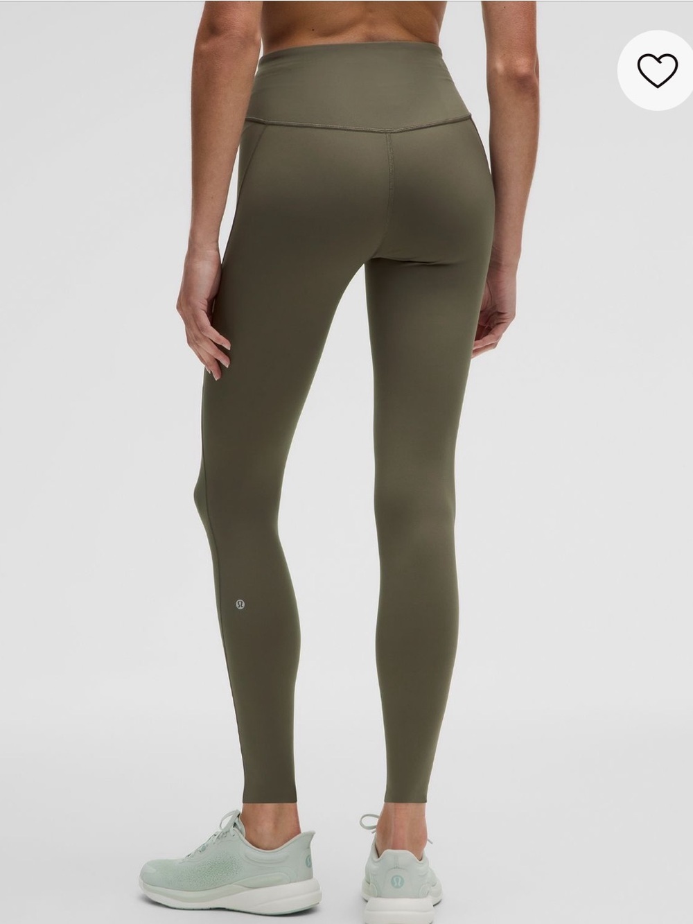 Lululemon Base Pace High-Rise Tight 28" Army green leggings